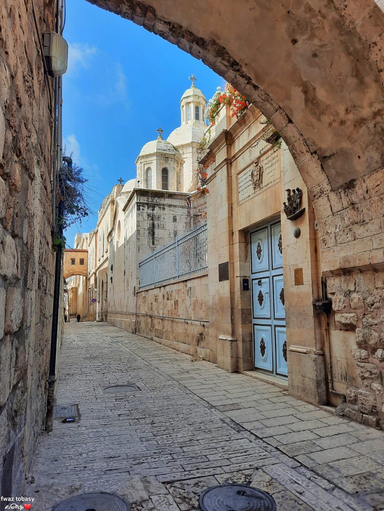 شوارع القدس العتيقة
طريق درب الالام