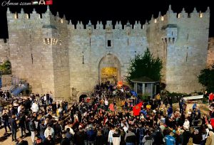 #القدس تحتفل بفوز #المغرب وتأهلها لدور نصف النهائي من كأس العالم