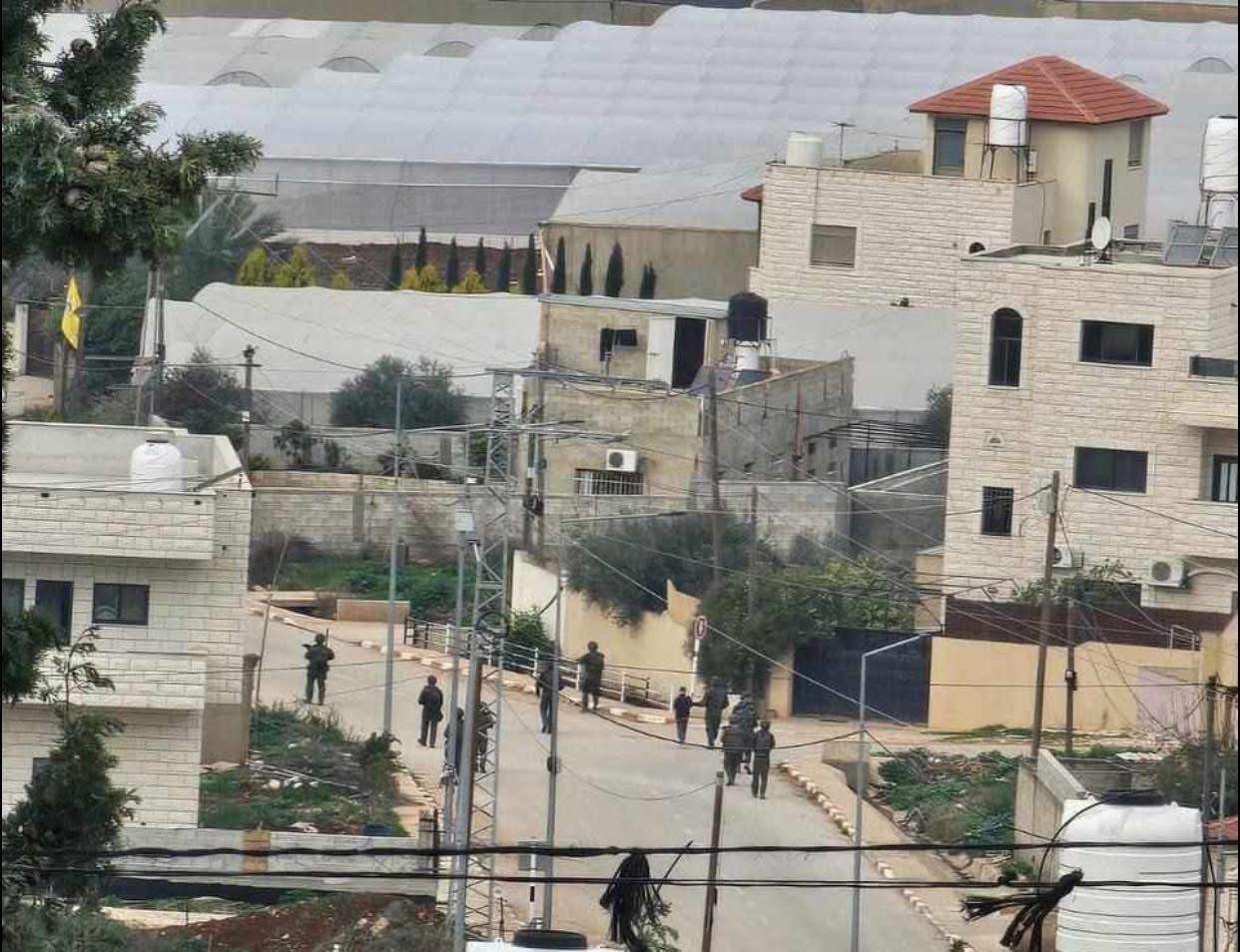فلسطين – الاحتلال يقتحم مخيم الفارعة ويعتقل عددا من المواطنين بينهم امرأة