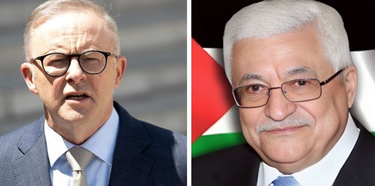 فلسطين – ورحب الرئيس بإعلان رئيس الوزراء الأسترالي الاعتراف بدولة فلسطين المستقلة وذات السيادة