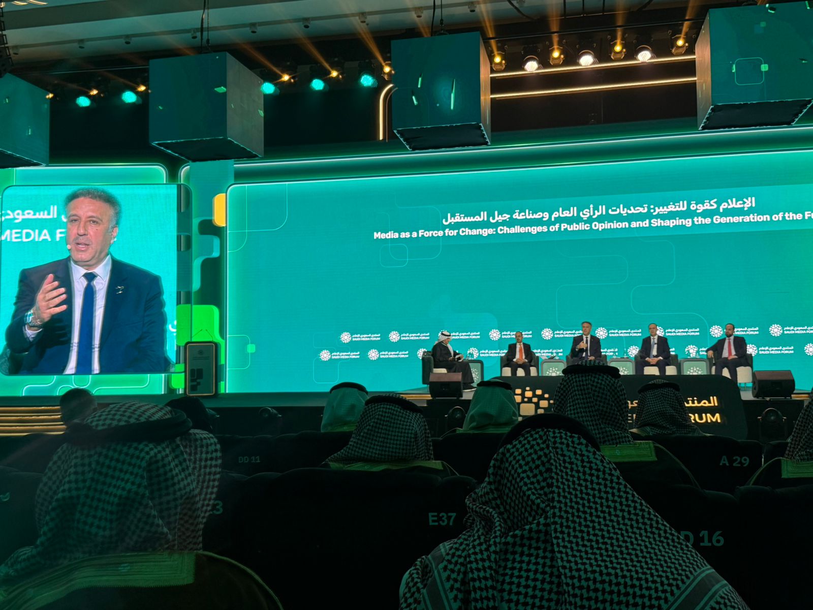 فلسطين – الوزير عساف يشارك في أعمال ملتقى الإعلام السعودي 2026