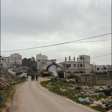 فلسطين – هدمت قوات الاحتلال منزلا في منطقة التعاون العلوي بمدينة نابلس