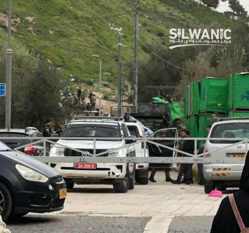 فلسطين – مستوطنون يقتحمون النبع العلوي في سلوان جنوب الأقصى