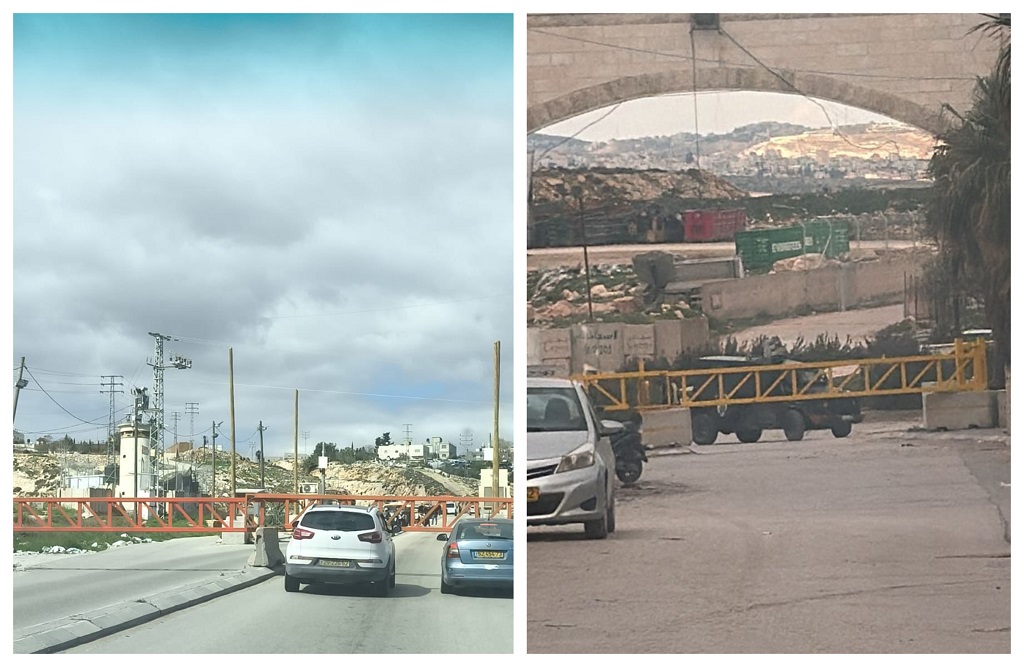 فلسطين – الاحتلال يغلق حاجز جبع العسكري ومدخل الرام شمال القدس