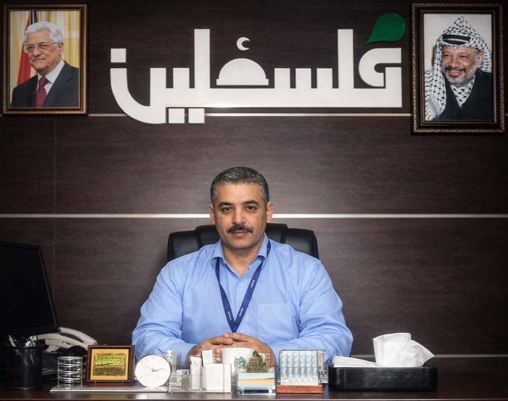 فلسطين – الهيئة العامة للإذاعة والتلفزيون تنعي شهيد موظفها مروان حرزالله